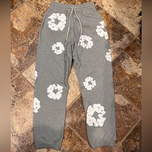 Denim Tears Gray Sweatpants